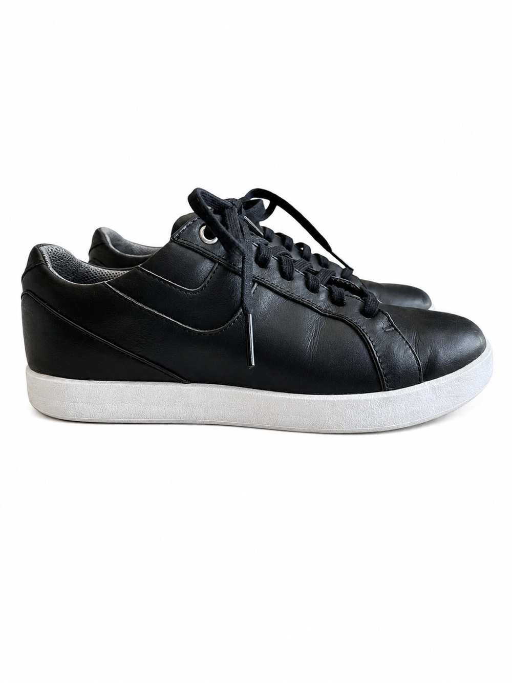 FootJoy FJ Links Leather Spikeless Golf Shoes Black White Women’s 7.5